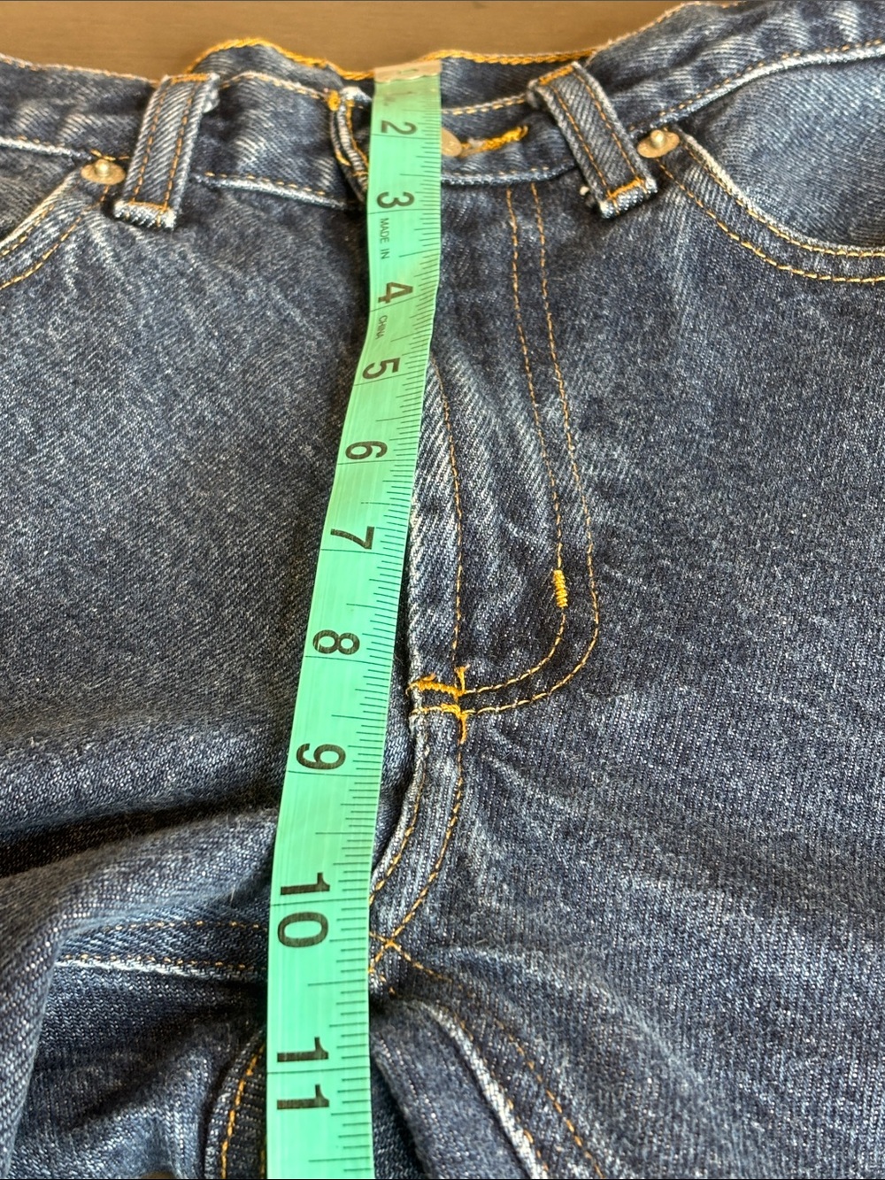 💙 Polo Ralph Lauren Straight Leg Jeans Dark Wash Classic Women’s 6 31 Inseam 💙 - Picture 7 of 12